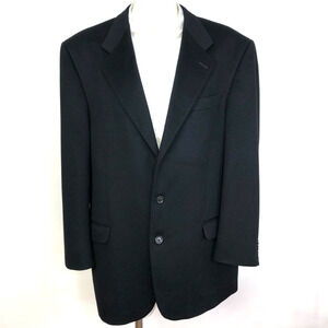 Loro Piana Bespoke 44/45 100% Cashmere Two Button Blazer Sport Coat Jacket MINT